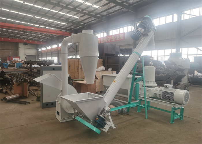 250~500kg/h roller rotate wood pellet mill biofuel straw sawdust pellet making for home heating 1 warranty