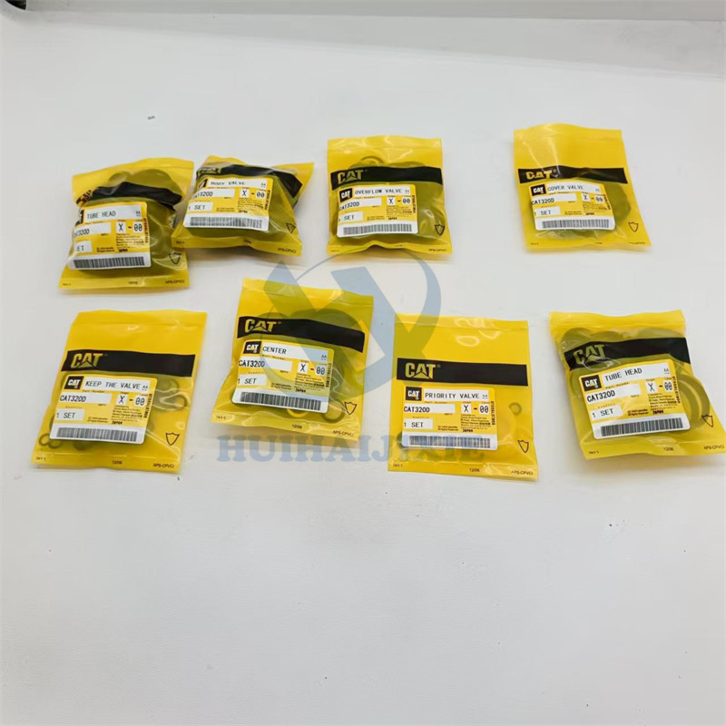 Cat 320D Excavator Control Valve Seal Kit Hydraulic Distribution Valve Service Kit
