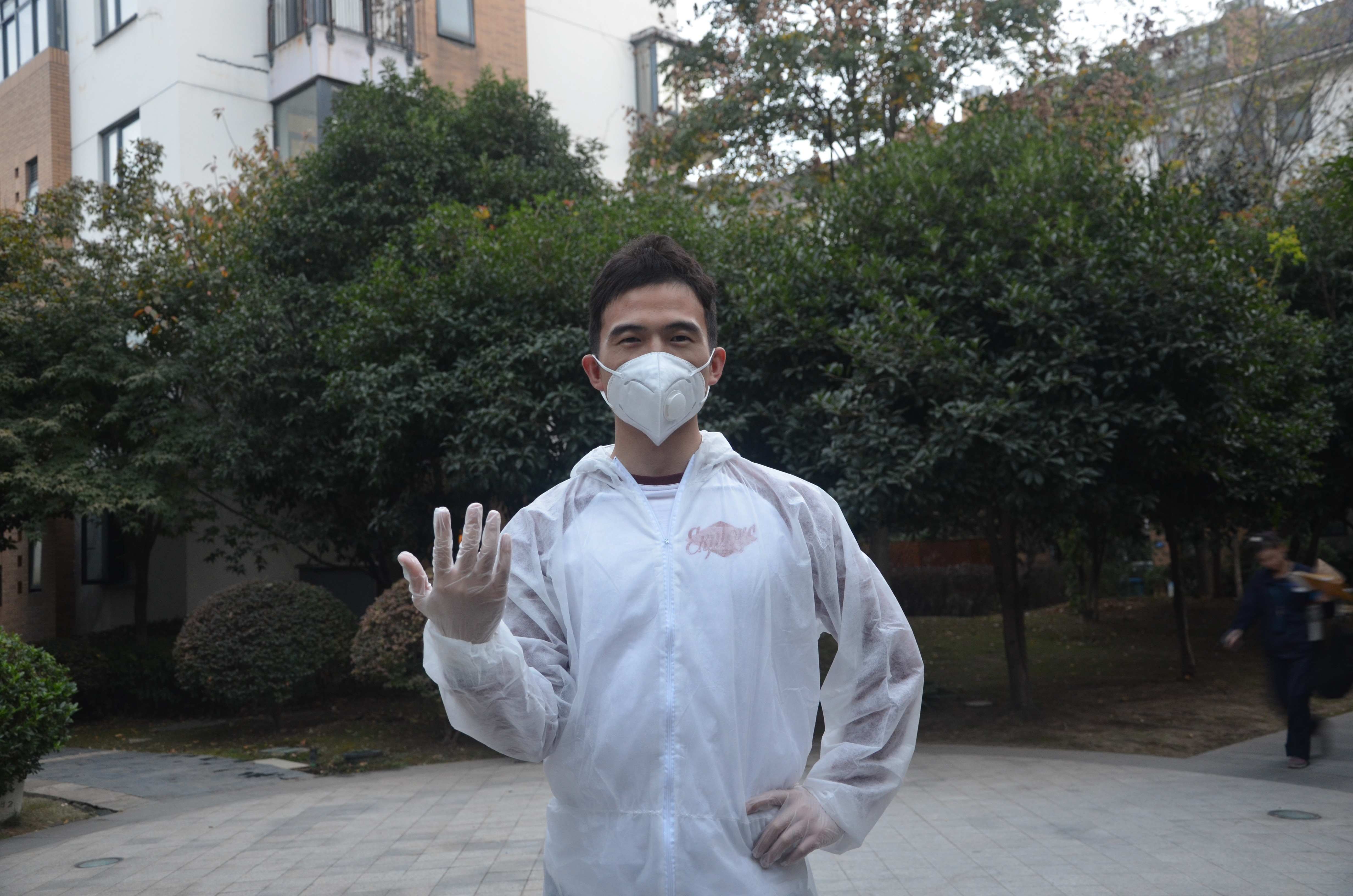 Chemical Working White PP SMS Non-toxic Medical Coverall Suit
