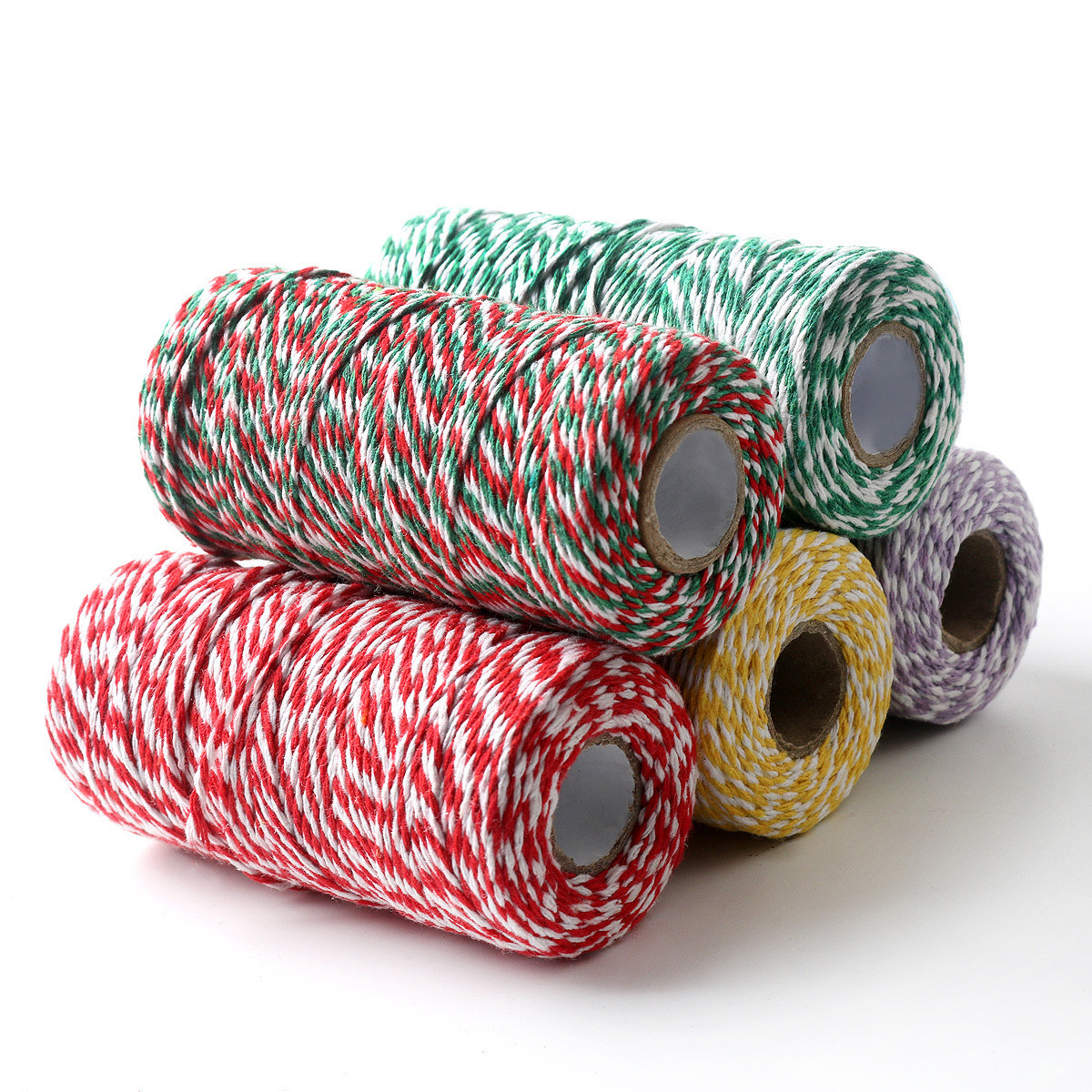 DIY 2 Strand Twisted Cord 550 Pounds 2mm Cotton Macrame Cord