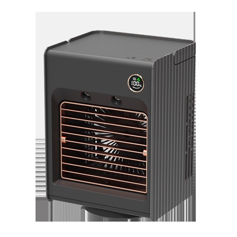 Rechargeable USB Air Cooler Fan 4000mAh Battery Nano Ice Mist Fan