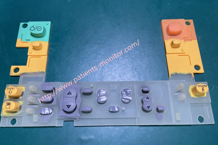 Innomed Cardio-Aid 200-B Defibrillator Button Membrane Assembly 14761-05-1-1 Spare Parts