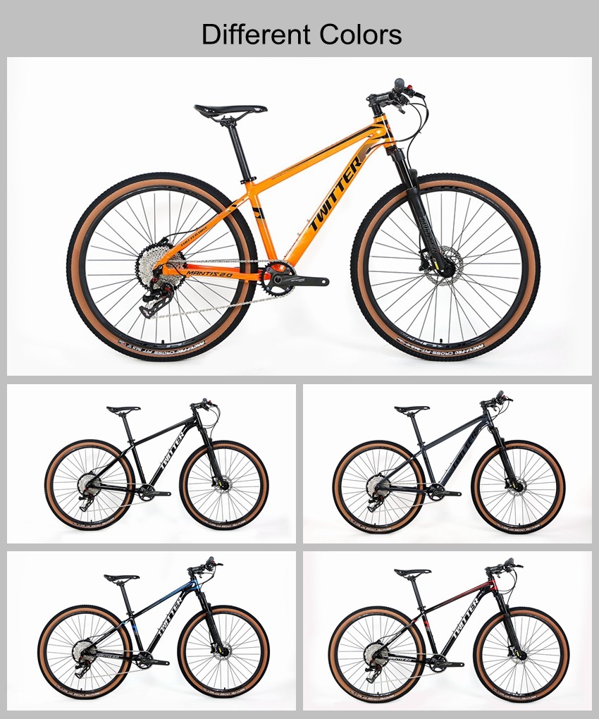 Aluminum Alloy 6061 TWITTER Mountain Bike 29 Inches Hydraulic Disc Brake