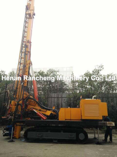 40m - 80m Depth Hydraulic Engineering Drilling Rig 132KW Jet Grouting Drilling Rig