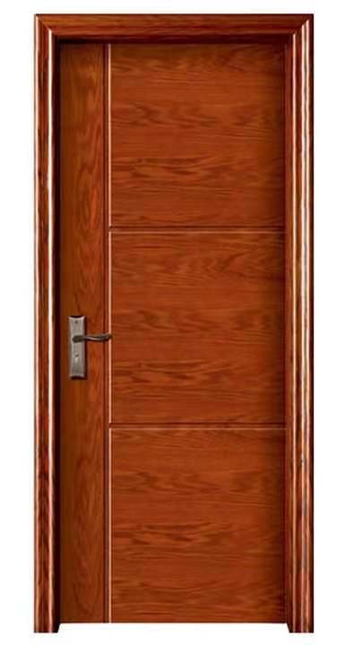 PVC WPC MDF Wooden Door Walnut Oak Veneer Flush Internal Doors