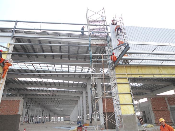 Pre Engineered Steel Structure Building Cold Steel Storage Warehouse Cold Room