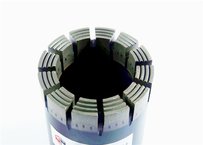 Impregnated Diamond Core Bits PQ For Rock / Mineral Exploration Industrial