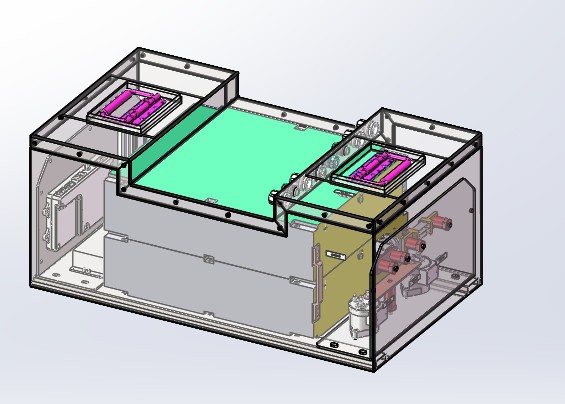 Forklift Lithium Ion Battery System 51.2V 135Ah