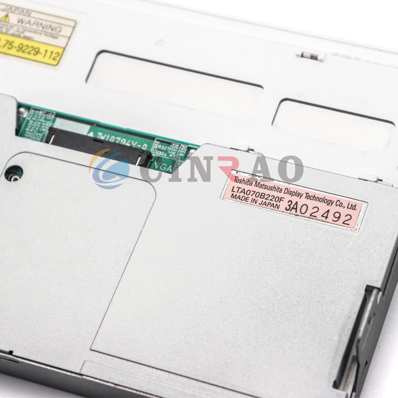 7.0 INCH TFT LCD Display Screen Toshiba LTA070B220F LTA070B221F For Car Auto Parts Replacement
