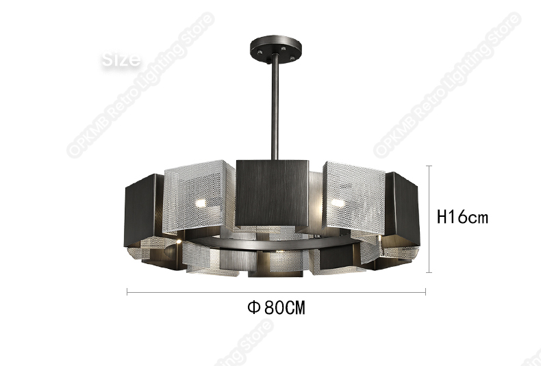 Modern Round Living Room Chandelier lighting Italy Designer Replica Chandelier(WH-MI-452)