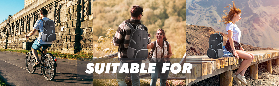 Lightweight Outdoor Hiking Backpack Water Resistant 35l Travel Backpack