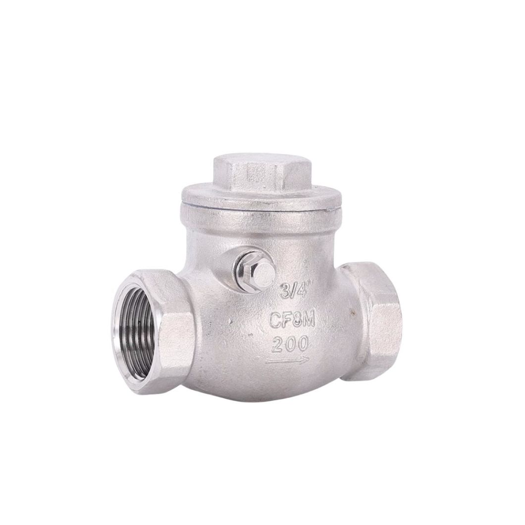 Stainless Steel F/F Thread Swing Check Valve