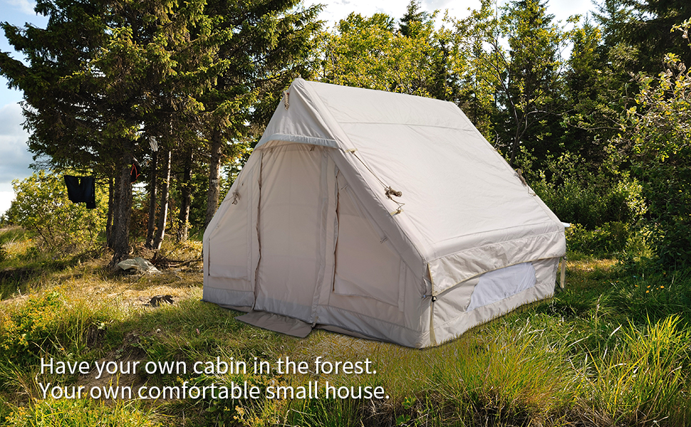 inflatable tent