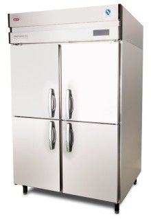 Air Cooled -15 to -18°C Commercial Refrigerator Freezer 2/4/6 Solid Doors Upright Reach-in Freezer