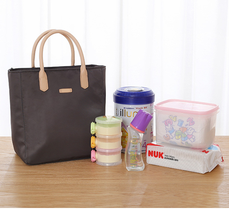 Recycled Sublimation Nylon Insulated Bento Bag For Ladies