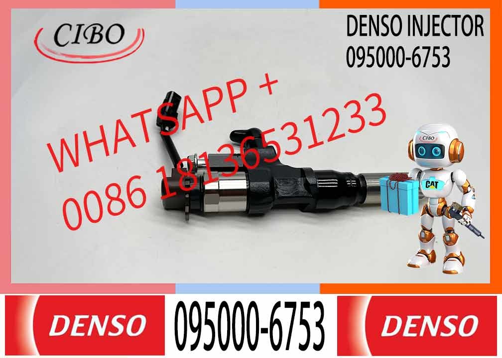 High Quality Fuel Injector 095000-6753 23670-E0011 23670-E0040 23670-E0030