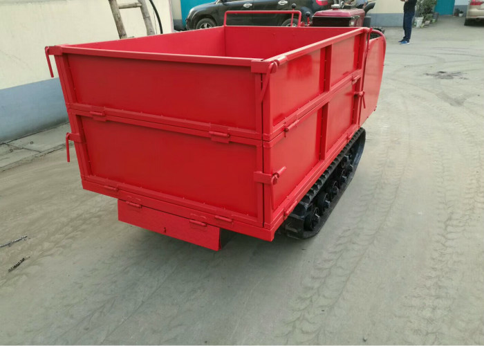 2 Ton Crawler Dump Truck Crawler Type Size Customized Color Optional