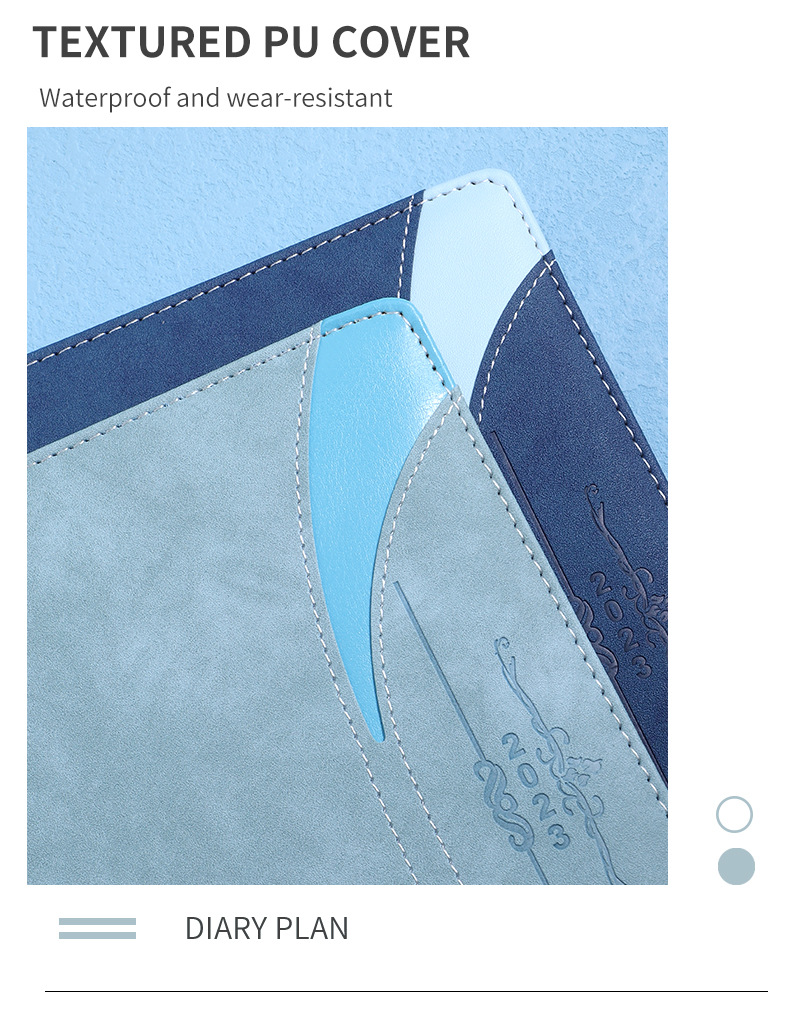100 Sheets Inner Pages A5 Diary Leather Journal Hardcover Planner Printed Notebook