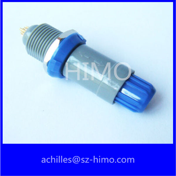 grey 7 pin plastic connector lemo 1P series compatible