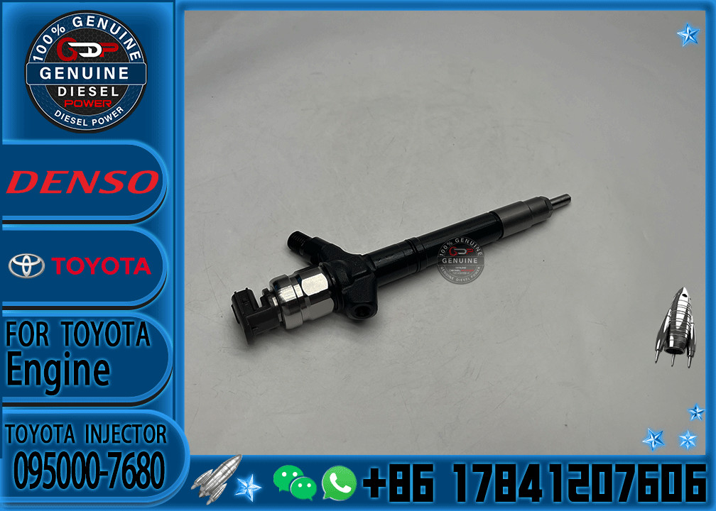 095000-7680/095000-7320 Diesel Fuel Injector 23670-0R180/23670-0R130 For Toyota Truck