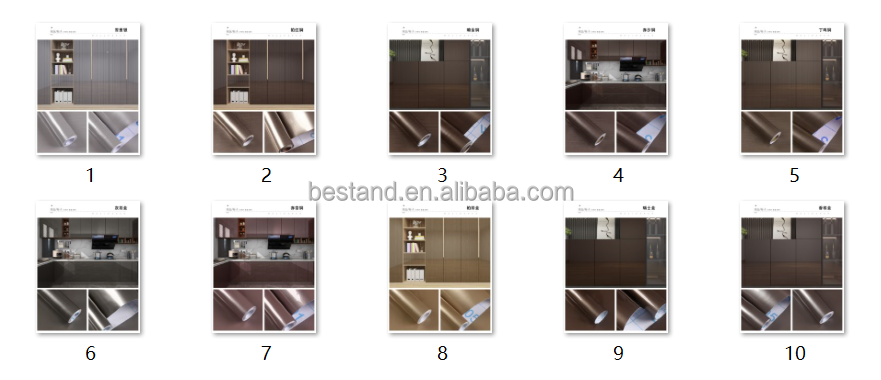 61cm x 5m Brushed Self Adhesive Removable Wallpaper Waterproof Peel and Stick Contact Paper for Furniture Refurbishment
