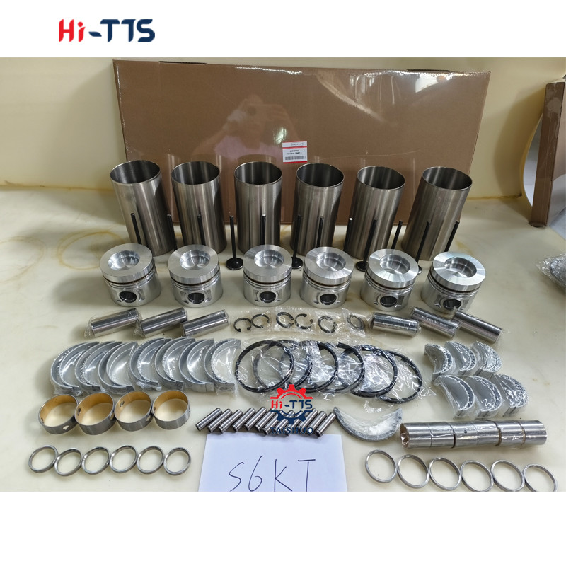 S6K Cylinder Liner kit 297-7752 178-6543 51-7523 Engine Rebuild Kits For Diesel Engine Parts