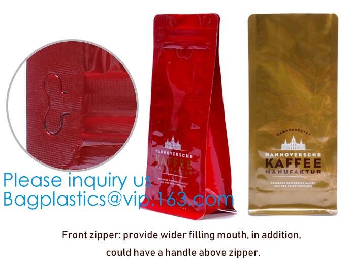 BRC Standard Qual Seal Kraft Paper Bags With Tin Tie Coffee Bags Plastic Valve,Customzed Side-Gusset Valve Tintie Plasti