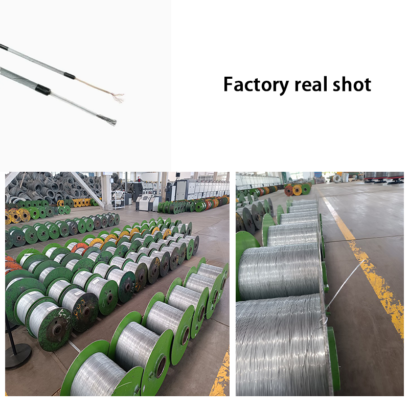 Single-Core Pumping Perforating Cable Logging Cable for Oilfield Exploration