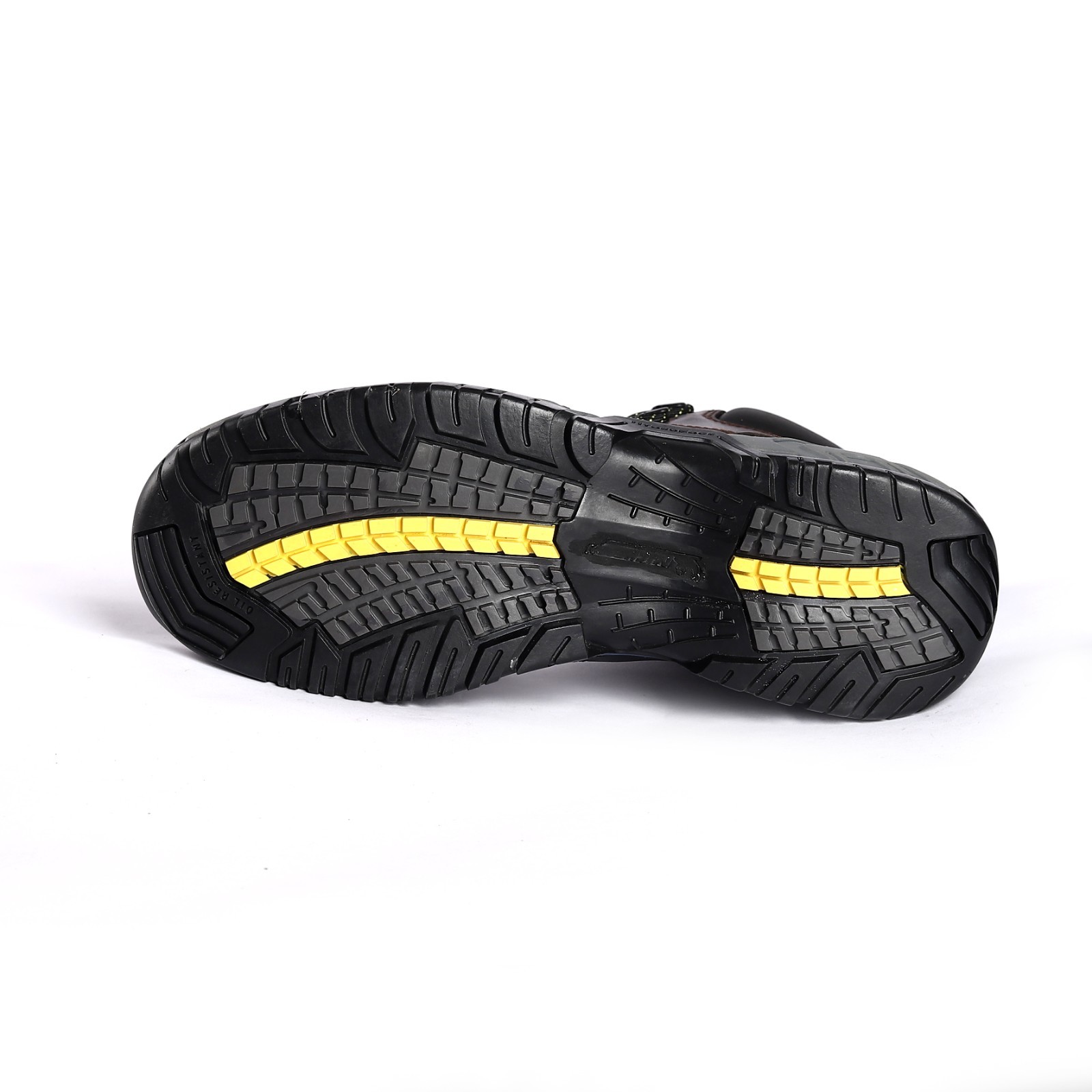 Upper Nubuck Cow Leather Anti Puncture Anti Smash MD Outsole High Quality Safety Boots For Men