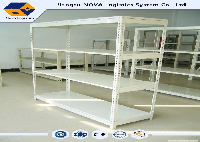 Multi Level Rivet Boltless Shelving Storage Systems For Industrial / Commercial Use
