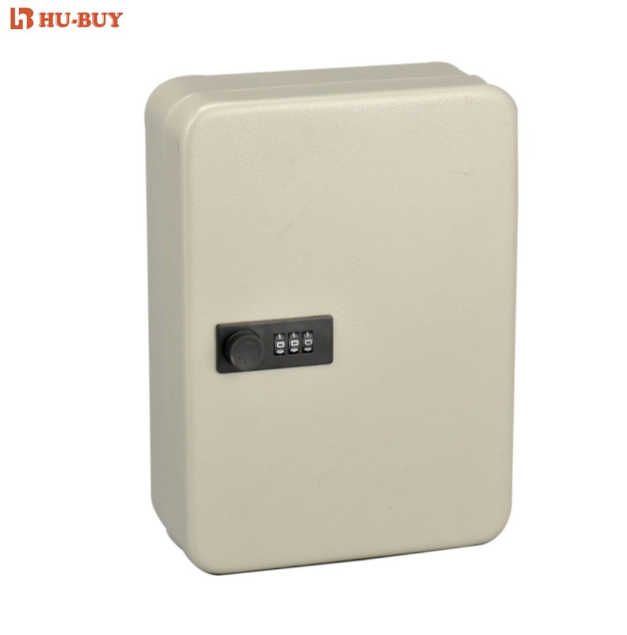 Compact Durable Metal Key Safe / Metal Key Cabinet Lock Combination Lock