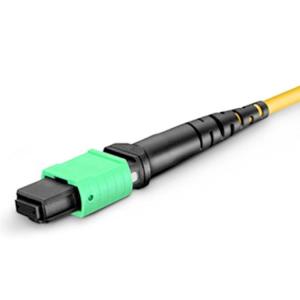 OM3 Fiber Optical MTP MPO Cable Connector 8 Cores / 12 Cores / 24 Cores
