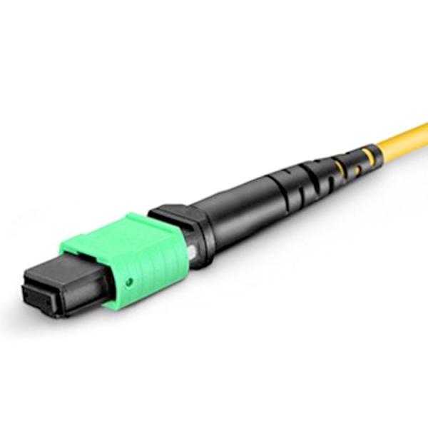 Quality OM3 Fiber Optical MTP MPO Cable Connector 8 Cores / 12 Cores / 24 Cores for sale
