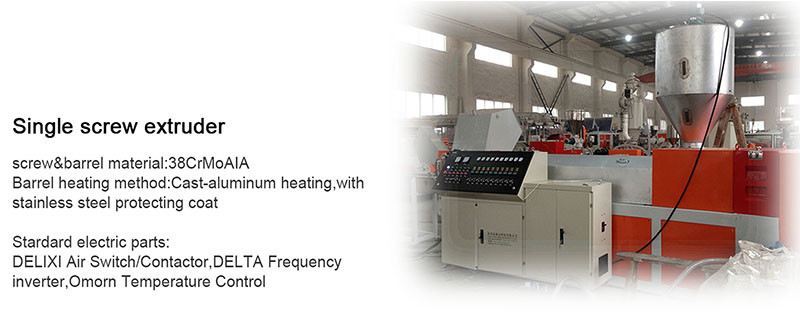 100kg/H 120kg/H Recycling Plastic Granules Machine Granulator Line PP PE Production Line