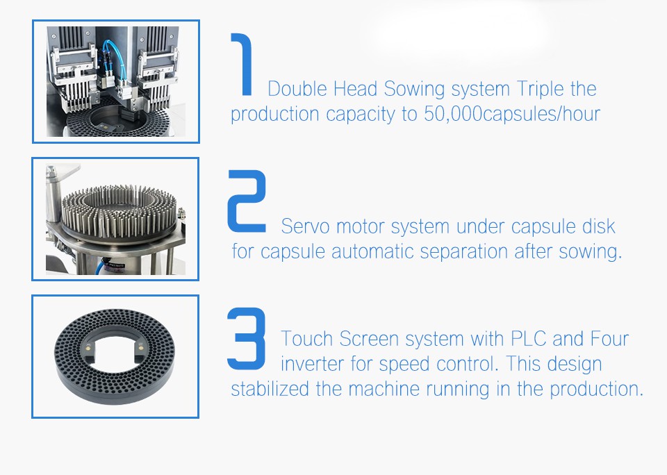 ProCap-2 Double Head Semi Auto Capsule Filler In Pharma With FDA Standard