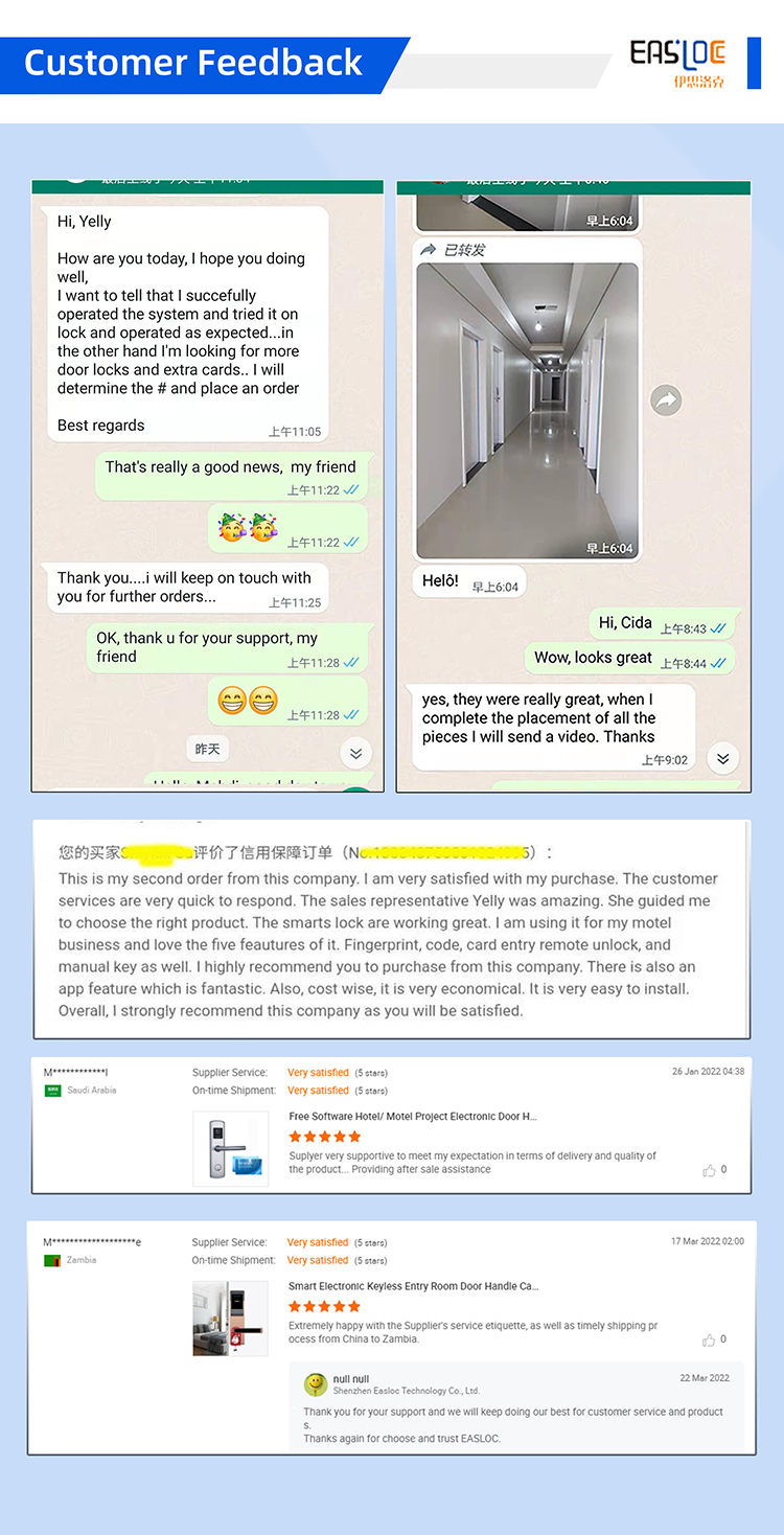 Black Color Biometric Fingerprint Keyless Digital Door Lock With FCC Certification