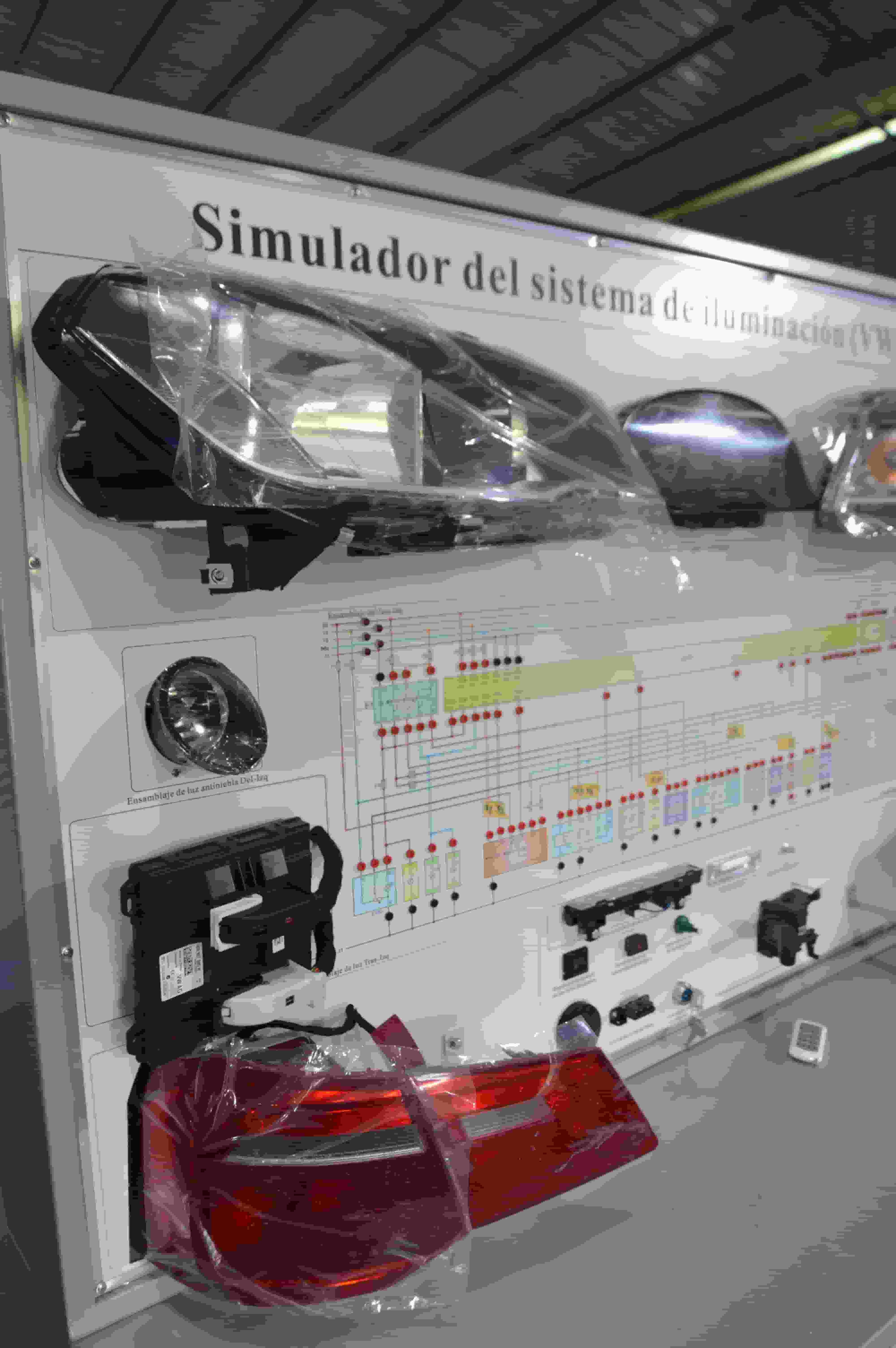 Exterior Lighting System Training Board Automotive Trainers For Volkswagen Jetta