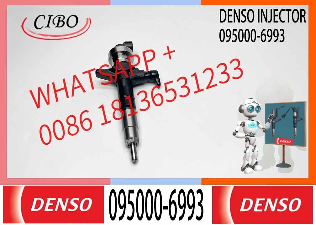 Common rail injector 095000-6993 095000-6980 095000-8030 095000-8340 for Isuzu 8-98011605-4