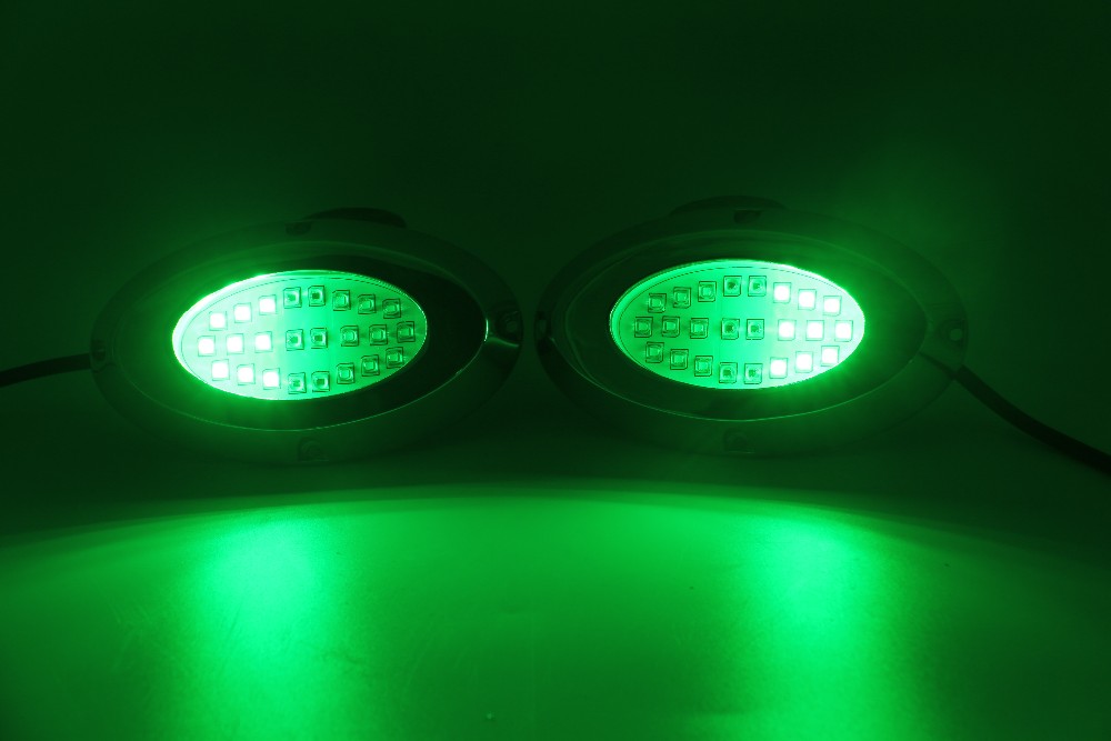18w 12 Volt LED Marine Lights Pure White Led Boat Dock Lights