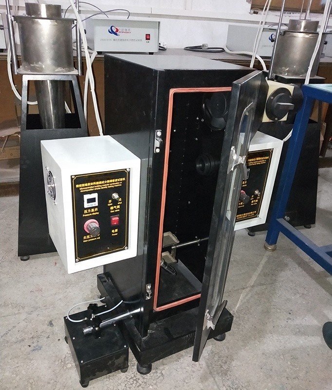 Plastics Burning Or Decomposition Smoke Density Tester For Automotive And Aerospace