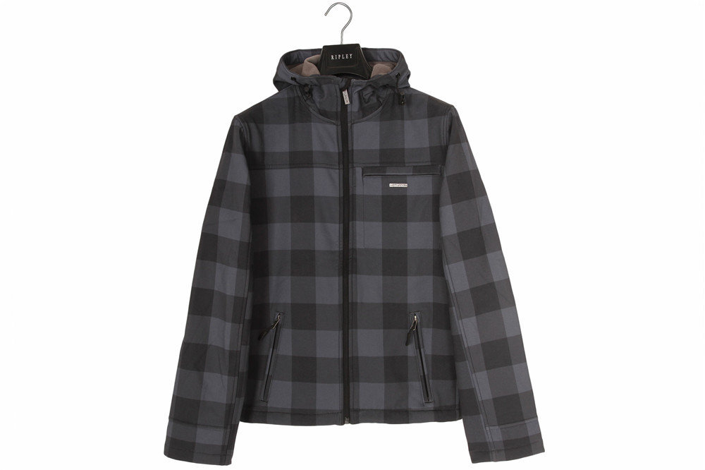 Junior Boy'S Outdoor Softshell Jacket With Zipper Closure
