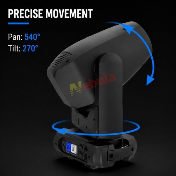 Professional 280W LED Spot Moving Head Light DMX512 Stage Lighting System
