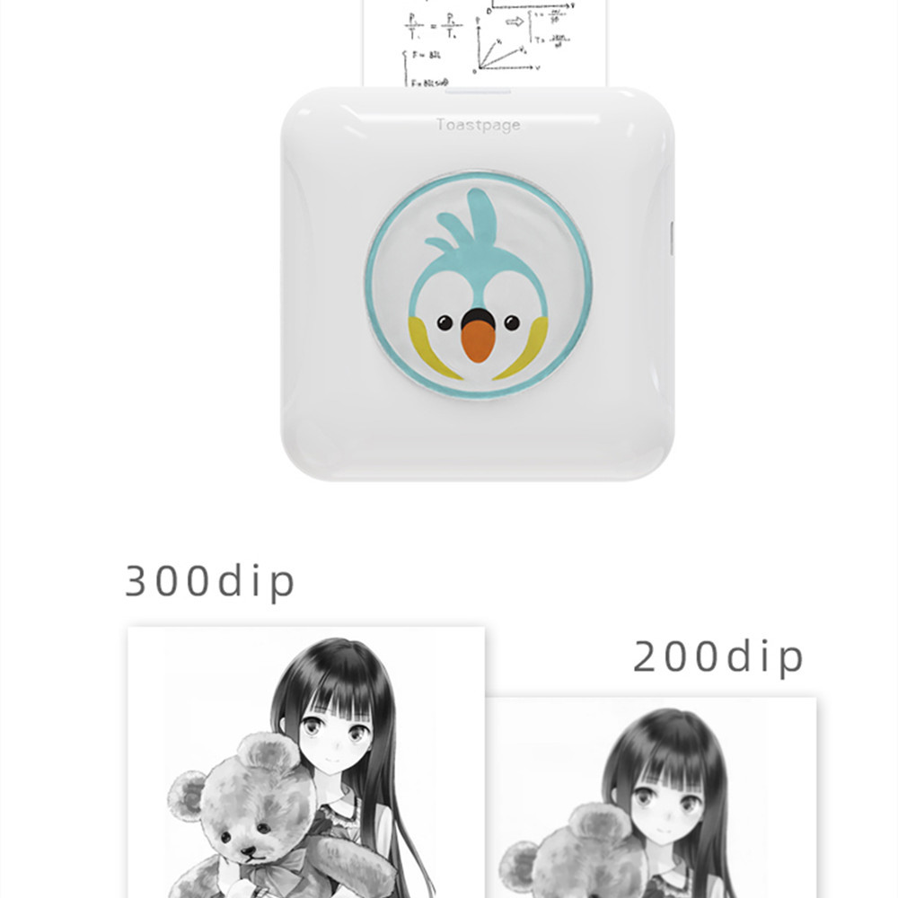 Small Printer Picture Printer Mini Printer Portable Photo Printer for phone