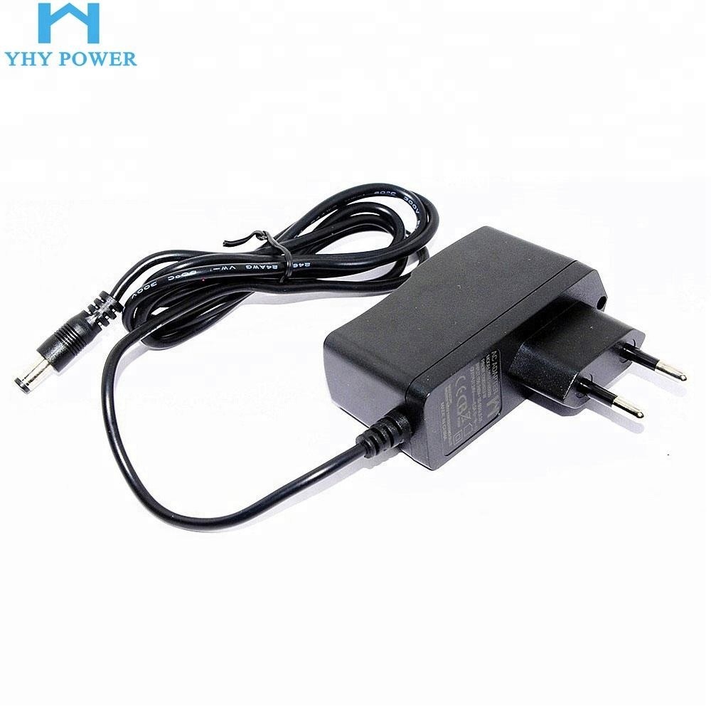 12 Volt 12V 1A 1000MA Power Supply Adapter Plug In Connection Black Colour