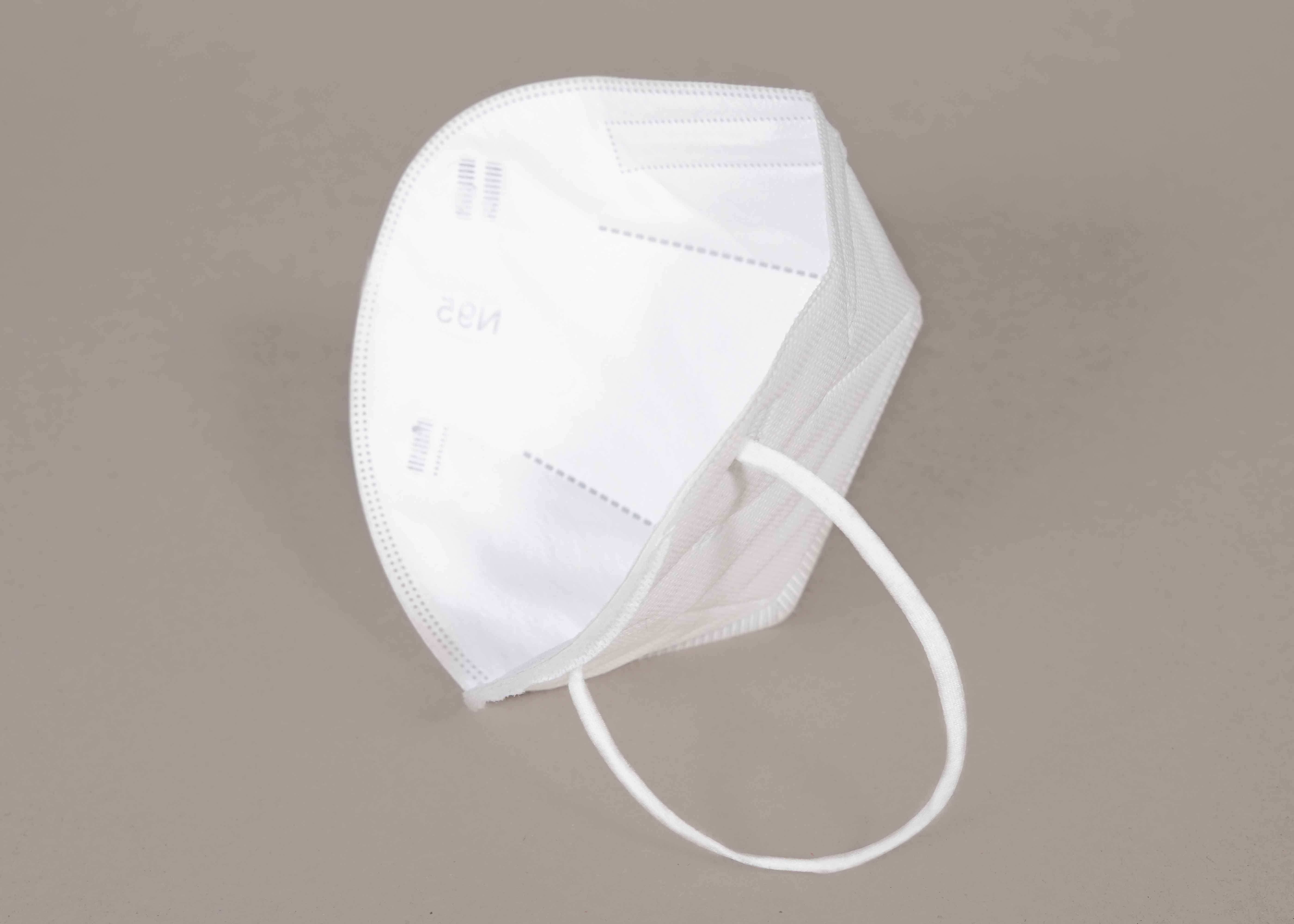 Breathable N95 Face Mask , N95 Air Mask Without Valve High Filtering Rate