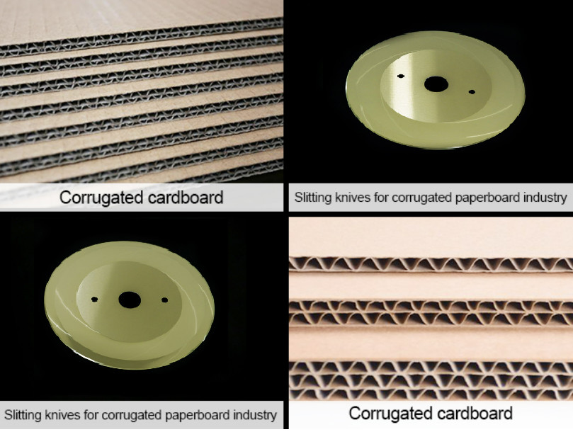 HRA91 Cardboard Slitter Blades TIN Coated Paper Slitter Blades 240x32x1.2