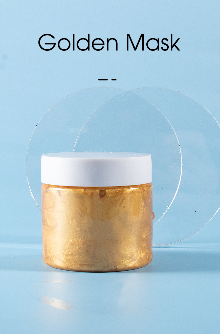 Hydrating Organic Facial Clay Mask Nourishing 24k Gold Clay Mask