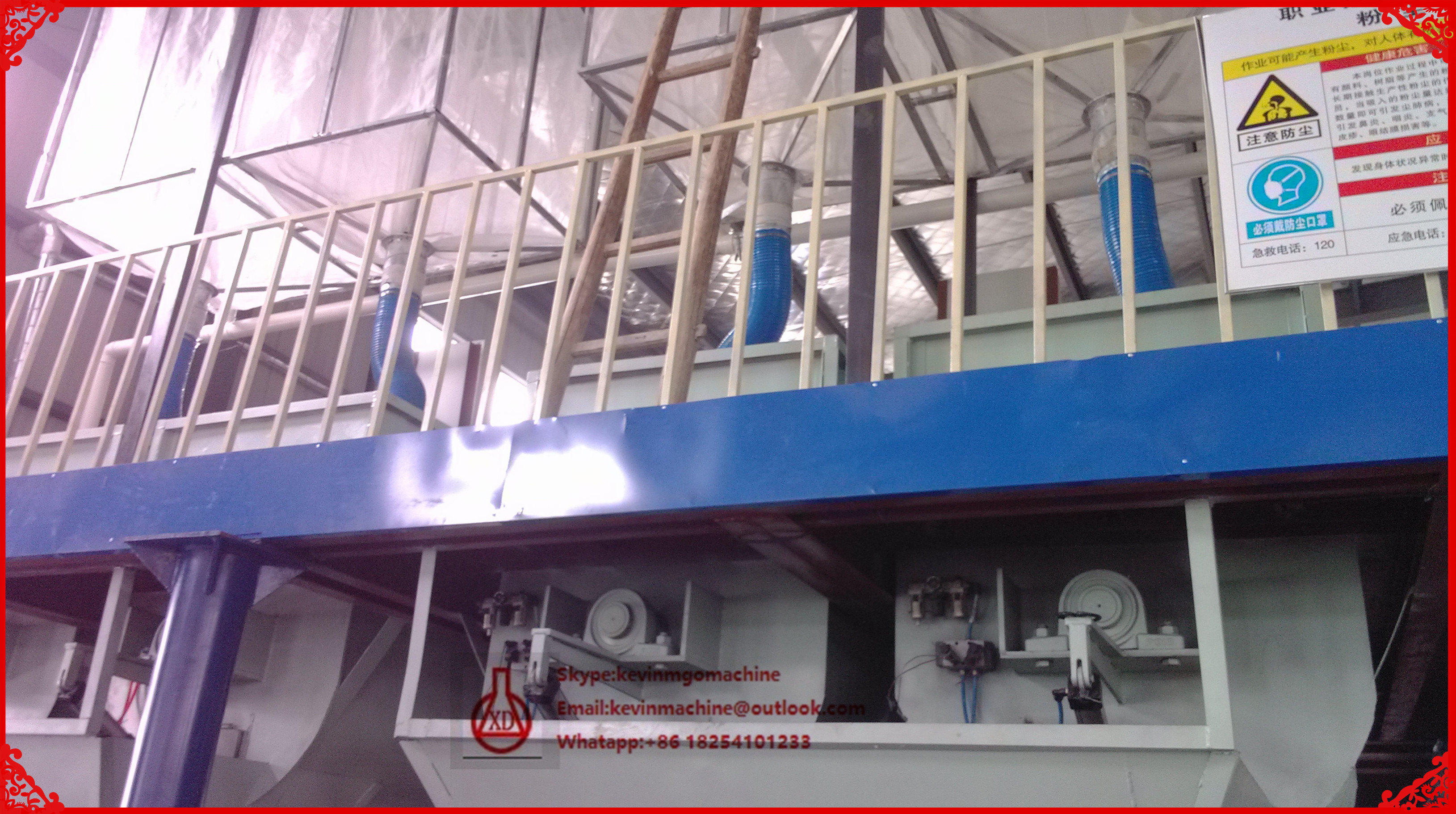Mgo Board Production Line , Large Format Lightweight Wall Panel Machine