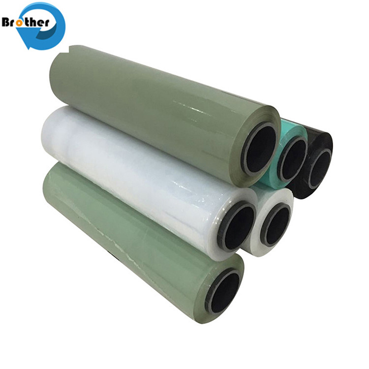 18" X 1500' X 20mic, LLDPE Silage Wrap Film Type Hay Bale Round Wrap Silage Film