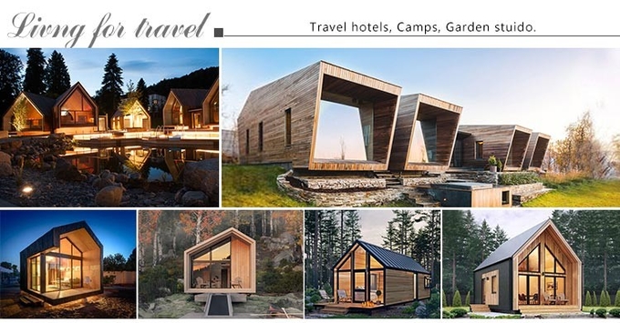 Prefabricated Cabins The Little Log House Company With Light Steel Framing Beautiful Wooden House Resort Bunglalow